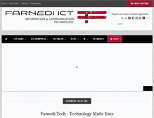 Tablet Screenshot of farnedi.it